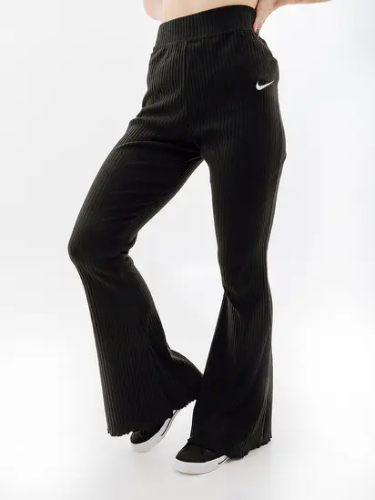 Штани Nike W NSW RIB JRSY PANT, чорний