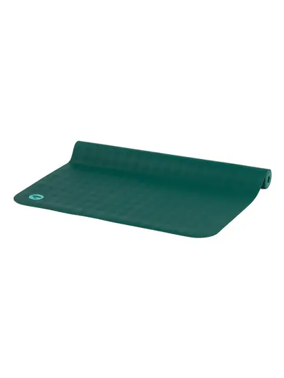 Килимок для йоги Bodhi EcoPro Travel XL темно-зелений 200x60x0.13 см