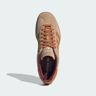 Кросівки Adidas Gazelle Indoor, бежевий з коричневим