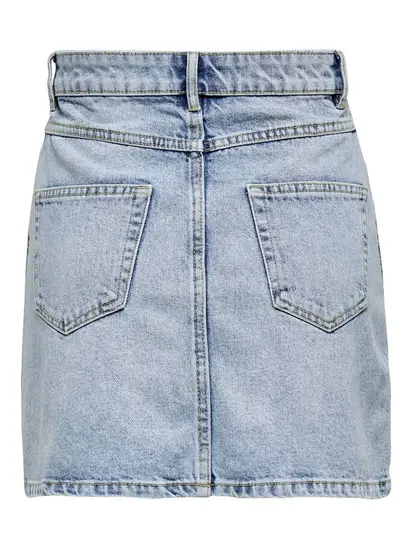 Спідниця ONLROSE LIFE ASHAPE SKIRT BB NAS2630 15196756 Light Blue Denim ONLY Блакитний