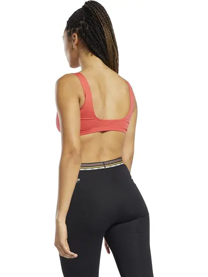Топ Reebok Women's Classic Premium Foundation Logo Cotton Sports Bra