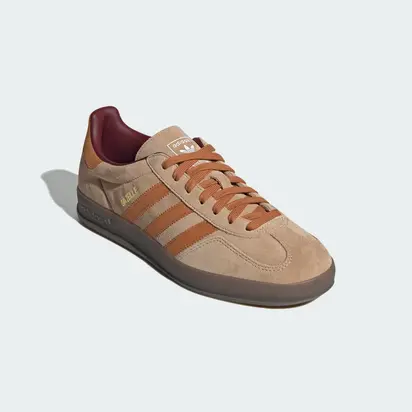 Кросівки Adidas Gazelle Indoor, бежевий з коричневим