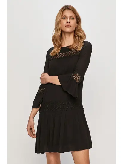 Сукня ONLTYRA 3/4 LIFE SHORT DRESS WVN NOOS ONLY Чорний