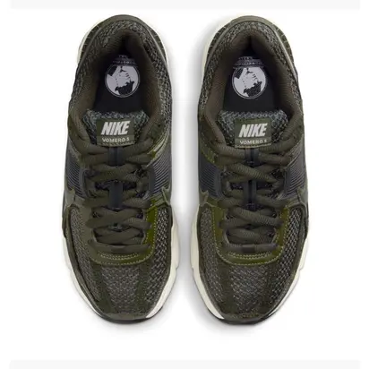 Кросівки NIKE VOMERO 5 BLACK/GREEN, чорний