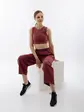 Топ New Balance Shape Shield Crop Bra, бордовий