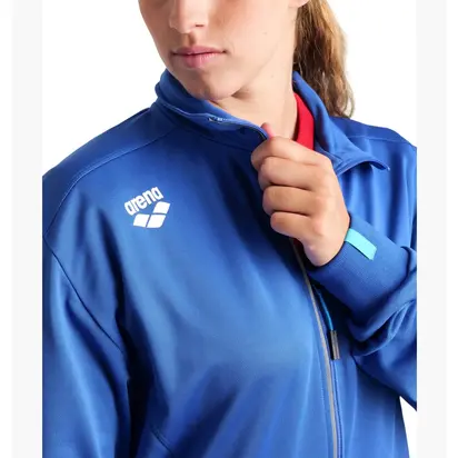 Кофта Arena TEAM JACKET PANEL KNITTED POLY, синій