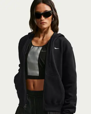 Толстовка Nike W STDO FLC MW STD FZ HDY, чорний