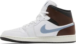 Кросівки Air Jordan 1 Retro Mid SE 'Brown Blue Grey'