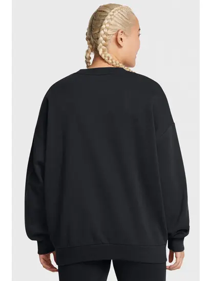 Світшот UA Rival Fleece OS Crew Under Armour XS Чорний