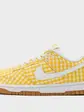 Кросівки Nike Dunk Low Yellow Gingham (W), жовтий з білим
