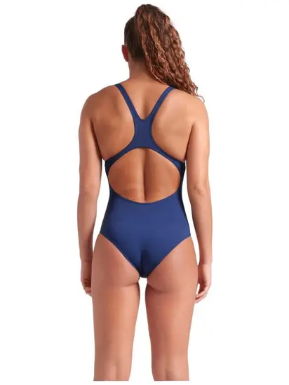 Купальник закритий для жінок Arena WATER FLUIDS SWIMSUIT SWIM PRO темно-синій, рожевий, салатовий Жі