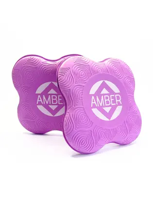 Комплект упорів для колін Amber 2 шт 20x20x2 см бузковий