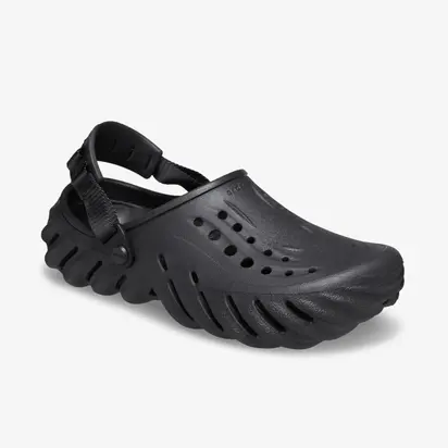 Крокси Crocs Echo Clog Bone/Blk, чорний
