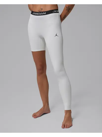 Лосини Jordan W SPT DF HR SNGL TGHT L, білий з чорним