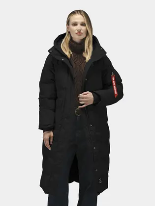 Куртка Alpha Industries SIERRA LONG PUFFER W, чорний