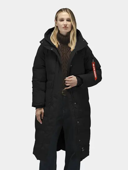 Куртка Alpha Industries SIERRA LONG PUFFER W, чорний