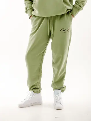 Штани Nike NS PHNX FLC HR OS PANT PRNT, зелений