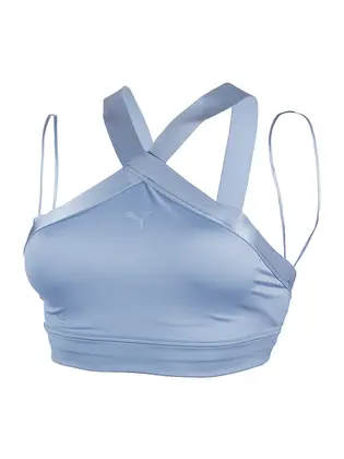 Топ Puma Flawless Sculpt Longline Bra, блакитний