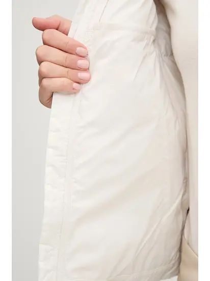 Куртка W HYALITE DOWN HOODIE THE NORTH FACE L Білий