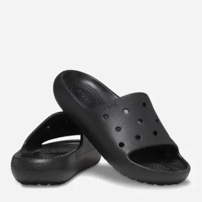 Тапочки UNI CLASSIC SLIDE V2 CROCS M10/W12(43-44) Чорний