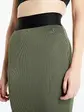 Спідниця Reebok RBK Cardi RIB S, хакі з чорним