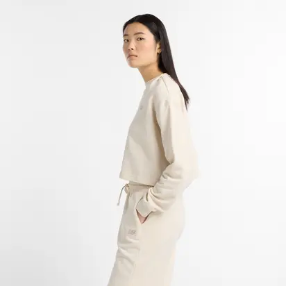 Кофта жіночий New Balance Coastal Fleece Beige L