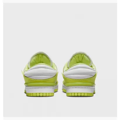 Кросівки Nike W DUNK LOW TWIST, білий з салатовим