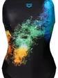 Купальник закритий для жінок Arena VIBRANT SWIMSUIT SWIM PRO BACK чорний