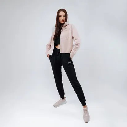 Штани Nike W NSW CLUB FLC MR PANT STD, чорний