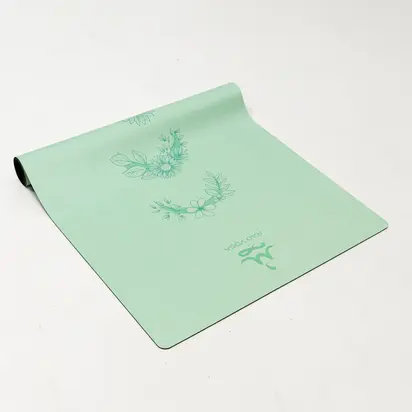 Килимок для йоги замшевий Sitara Bloom Moon RAO 183×68×0.5 см