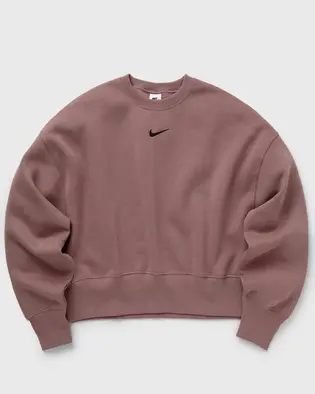 Світшот NIKE SPORTSWEAR PHOENIX FLEECE OVER-OVERSIZED CREW-NECK SWEATSHIRT BORDO