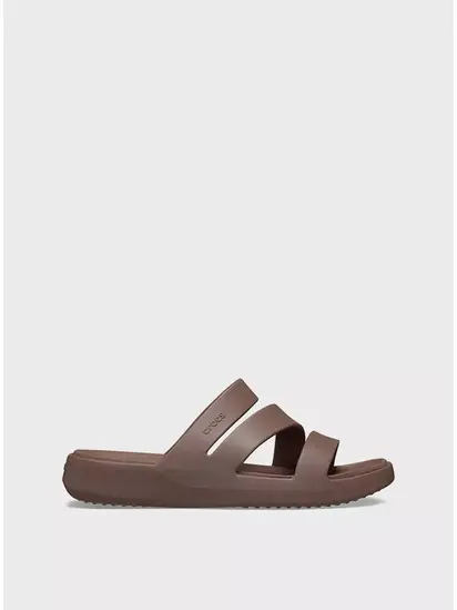 Шльопанці Getaway Strappy MtP CROCS W4 (33-34) Коричневий