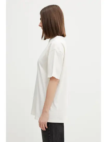 Футболка W TNF ESSENTIAL SIMPLE DOME OS SS TEE TNF THE NORTH FACE L Бежевий