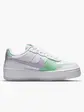 Кросівки Nike Air Force 1 Low Shadow Infinite Lilac Football Grey (W), білий з бузковим