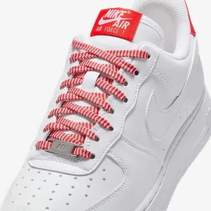 Кросівки Nike W AIR FORCE 1 07, білий з червоним