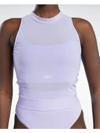 Боді Reebok x Cardi B Bodysuit, бузковий