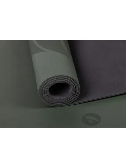 Йога-мат Bodhi Phoenix XL Bodhi Leaves Forest Green матовий 200x66x0.4 см