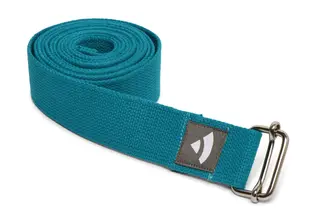 Ремінь для йоги Asana Belt від Bodhi бірюзовий 250x3.8 см