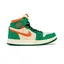 Кросівки JORDAN 1 ZOOM, зелений з помаранчевим