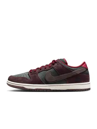 Кросівки W Nike Dunk Low Pro SB QS 'Mahogany Dark Beetroot'