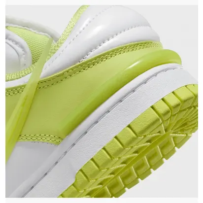 Кросівки Nike W DUNK LOW TWIST, білий з салатовим