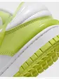 Кросівки Nike W DUNK LOW TWIST, білий з салатовим