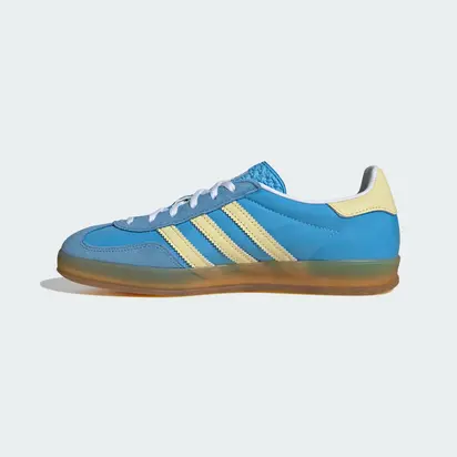 Кросівки Adidas Gazelle Indoor, блакитний з жовтим