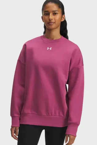 Світшот UA Rival Fleece OS Crew Under Armour S Розовий