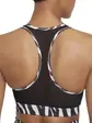 Топ Nike SWOOSH ICONCLASH BRA SP21, чорний з білим