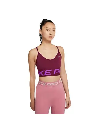 Топ Nike W NK INDY PRO CN LONG LINE BRA
