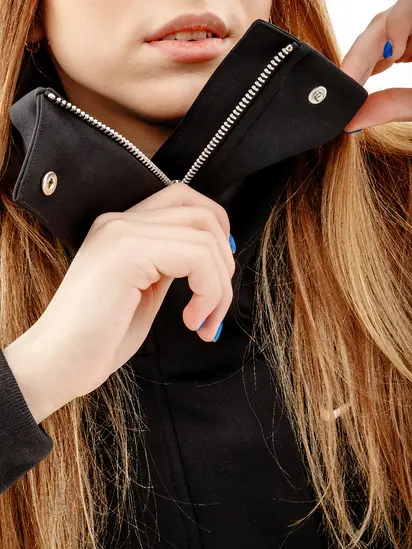 Кофта Nike CLLCTN CROP JKT, чорний