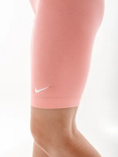 Шорти Nike W NSW ESSNTL MR BIKER SHORT, рожевий