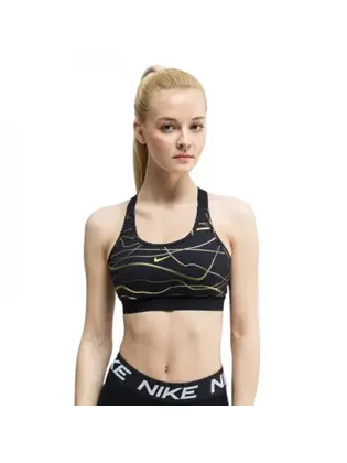 Топ Nike W NK SWSH BD ICNCLSH M AOP BRA