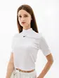 Футболка Nike W NSW ESSNTL RIB MOCK SS TOP, білий